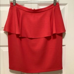 Topshop Peplum Skirt